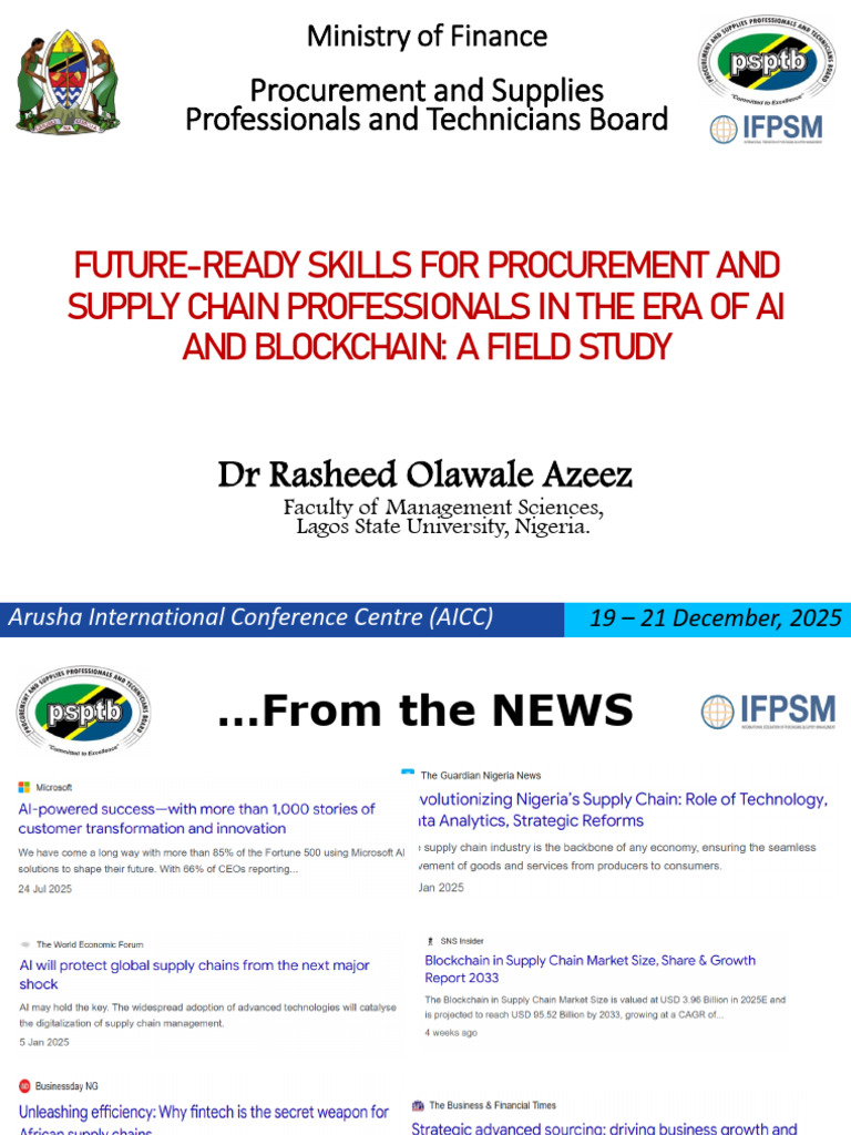 Paper No 08 on Line Presentation From Nigeria by Dr Rasheed Azeez | PDF ...