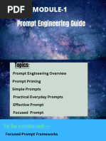 Effective Prompting Framework Guide | PDF | Human Communication | Computing