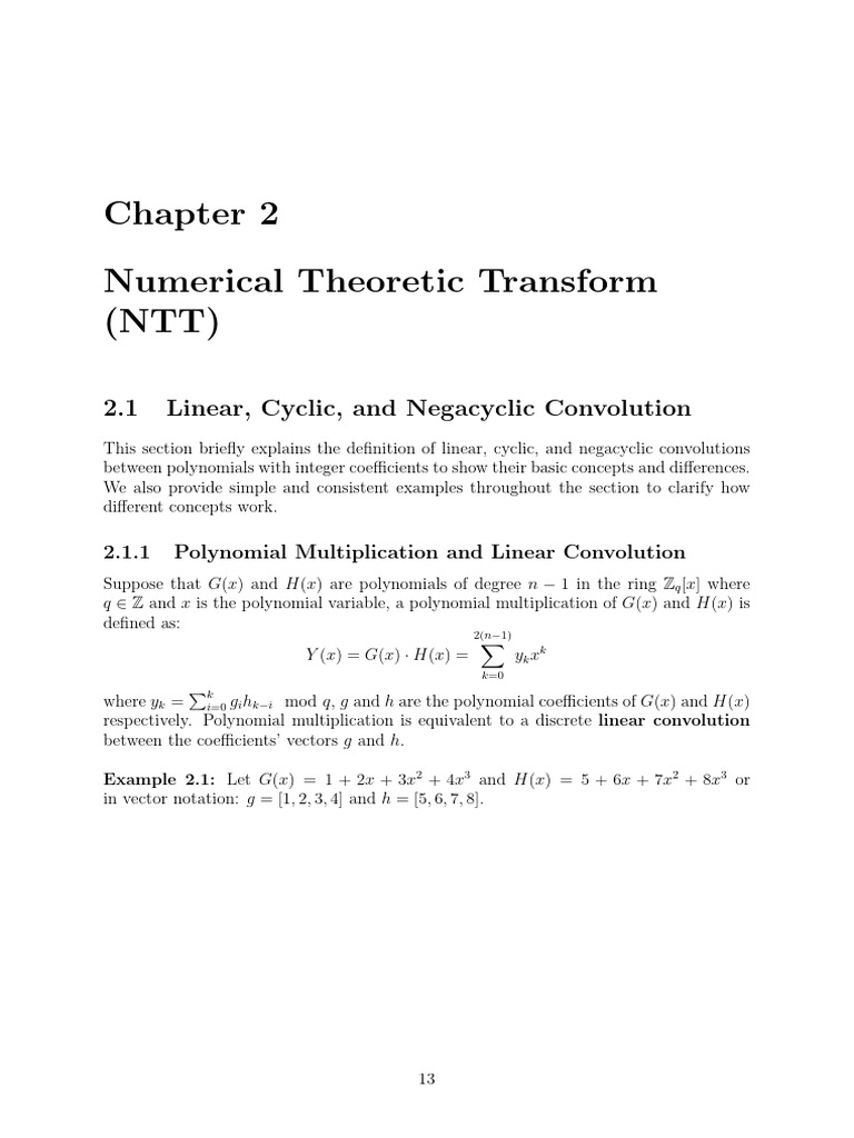 Thesis (1) | PDF | Convolution | Polynomial