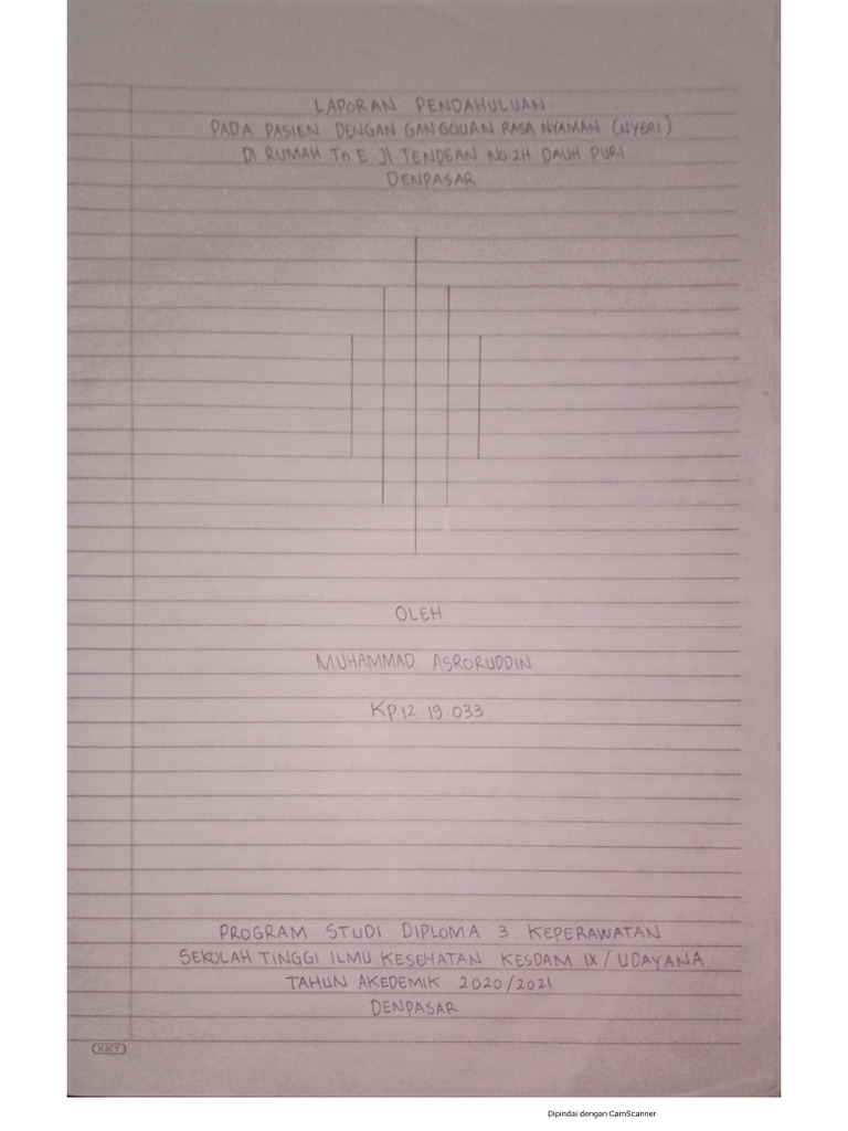 LP ASKEP RKH Kasus 2 Muhammad Asroruddin KP.12.19.033 | PDF