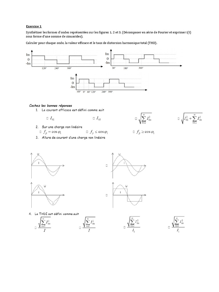 Exercice 1 | PDF