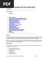 Surpac Extracting and Processing Data