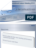 RJ in Flight Landing Performance