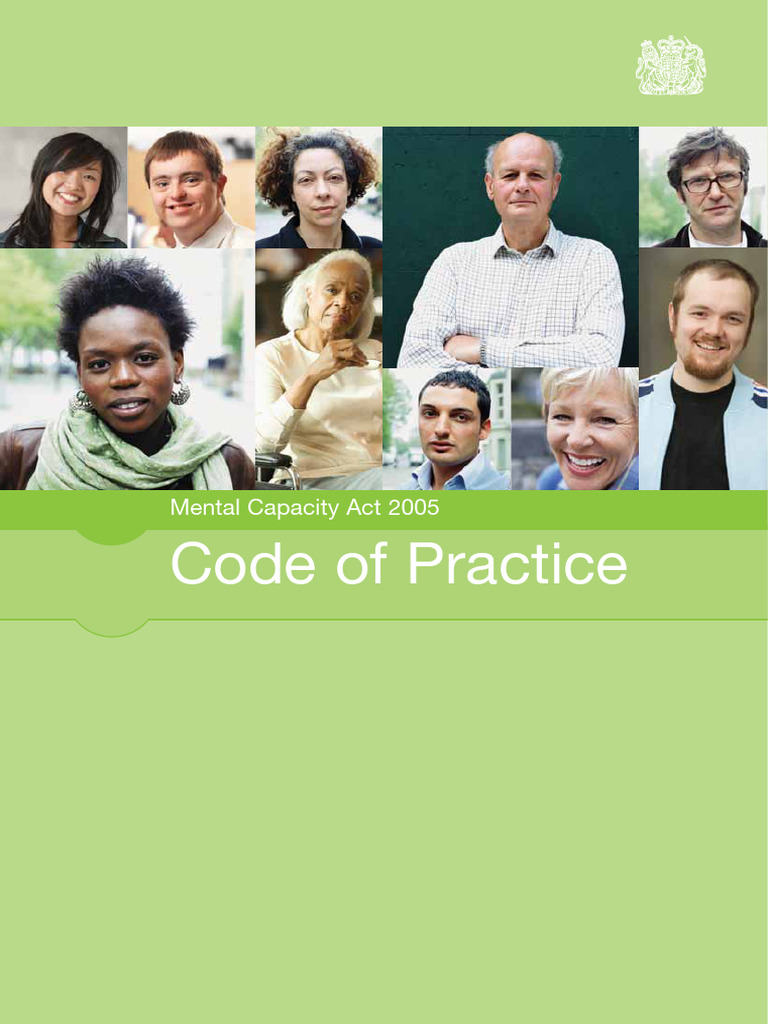 Mental Capacity Act Code of Practice | PDF | Justice | Crime & Violence