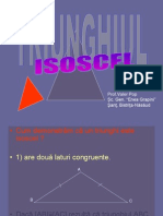 Mate.info. Triunghiul Isoscel