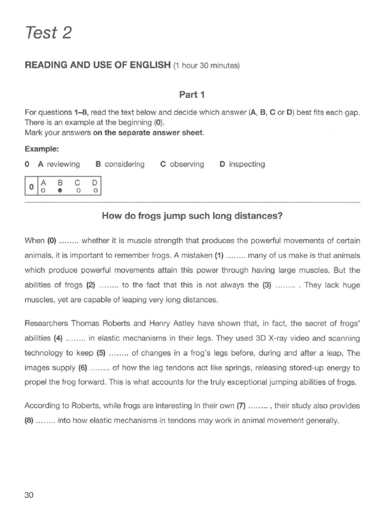 CAE C1 - Test 2 | PDF