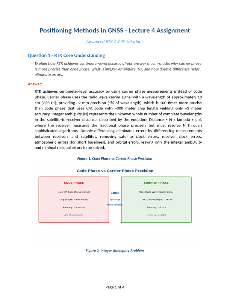 Lecture 4 Assignment Answers | PDF | Applied Mathematics