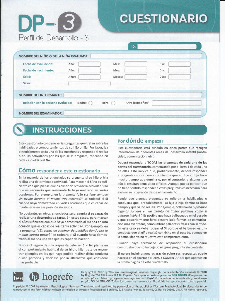 Dp 3 Cuestionario | PDF