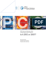 PCS Second Quarter 2012 Catastrophe Bond Report