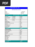 Master Salary Conversion Table 2026 | PDF