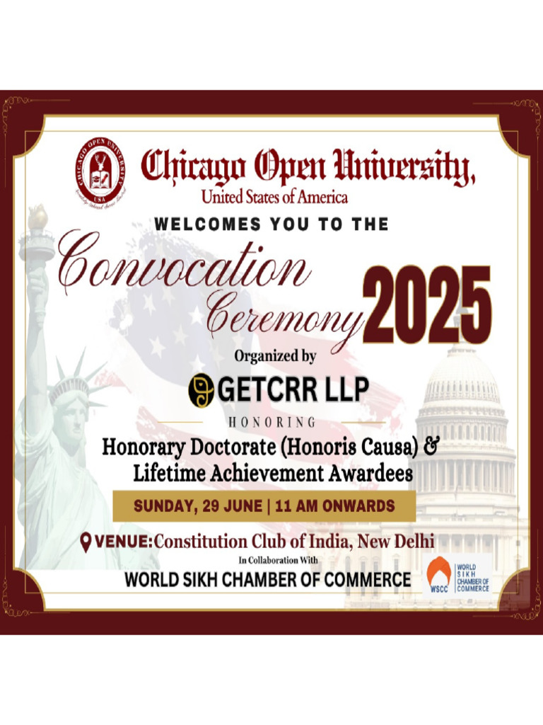 Press Releases of Convocation 29 June 2025 | PDF