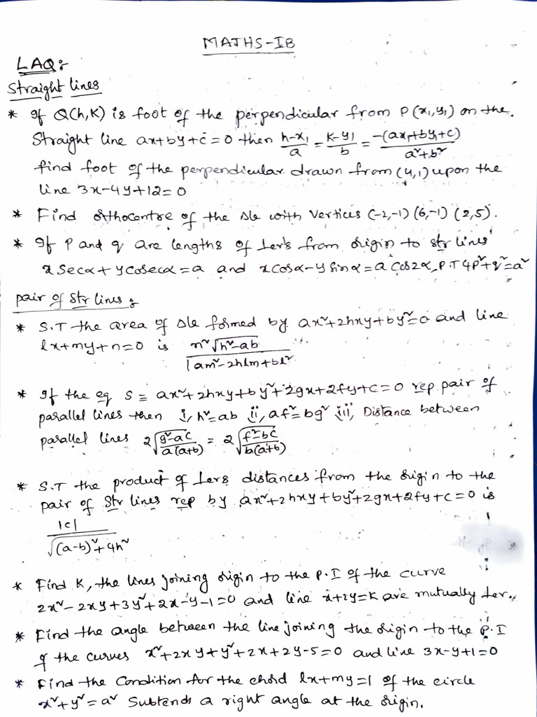 Maths 1B Paper | PDF