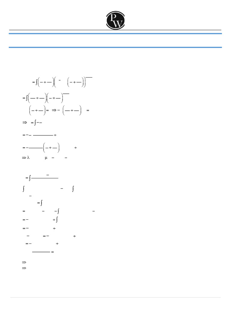 Indefinite Integration - Solutions | PDF | Numbers | Discrete Mathematics