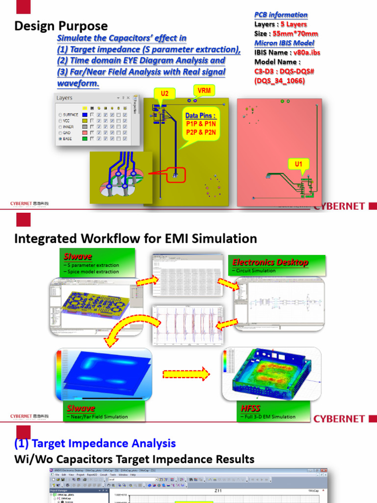 Ansys EMCEMI Training-3 | PDF | Capacitor | Spice