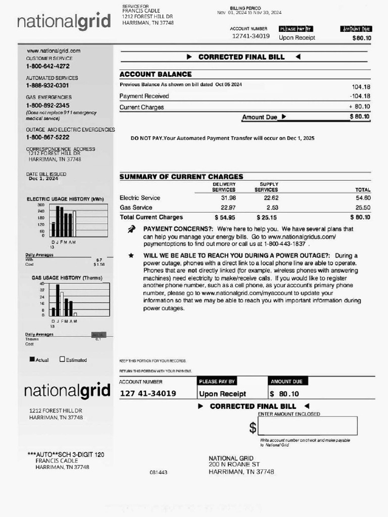 Francis Cadle Nationalgrid Sep Utility PDF | PDF