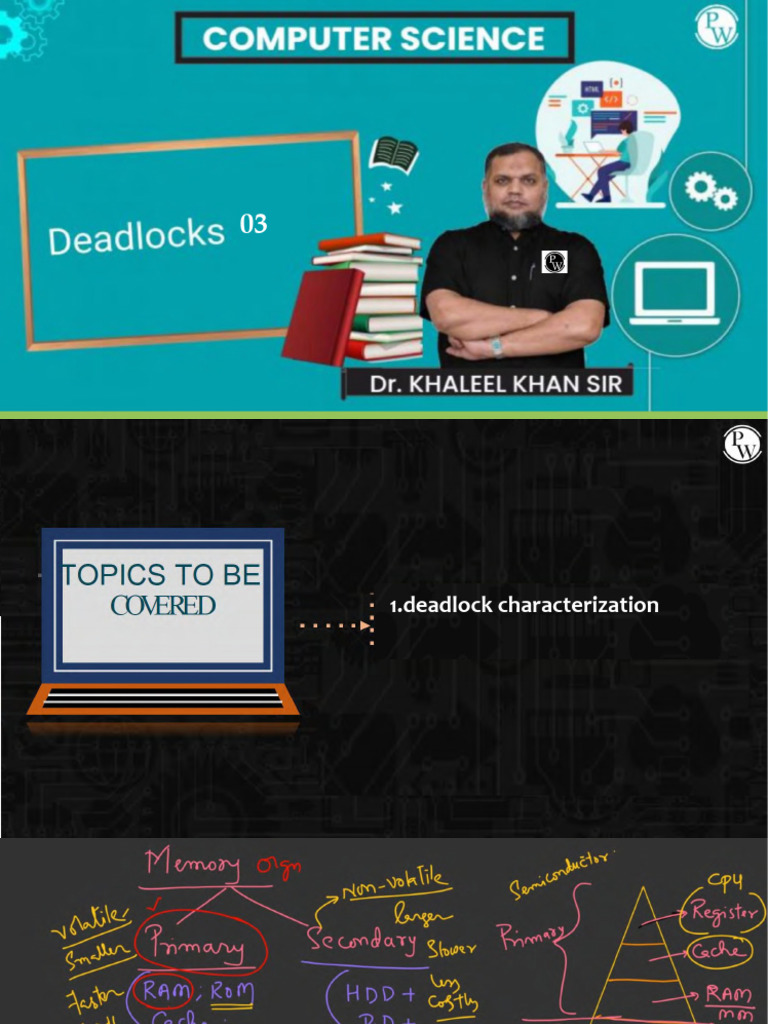 Deadlock 03 _ Class Notes | PDF