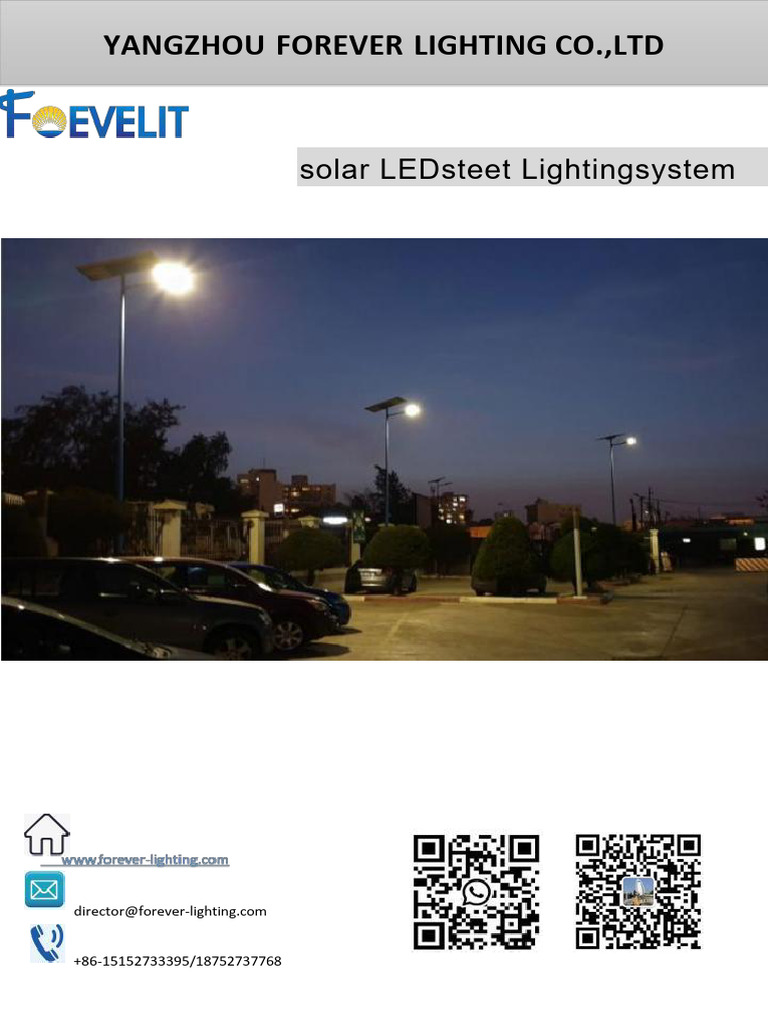 12M Pole 120W Solar LED Street Light Quotation - ForEVER LIGHTING ...