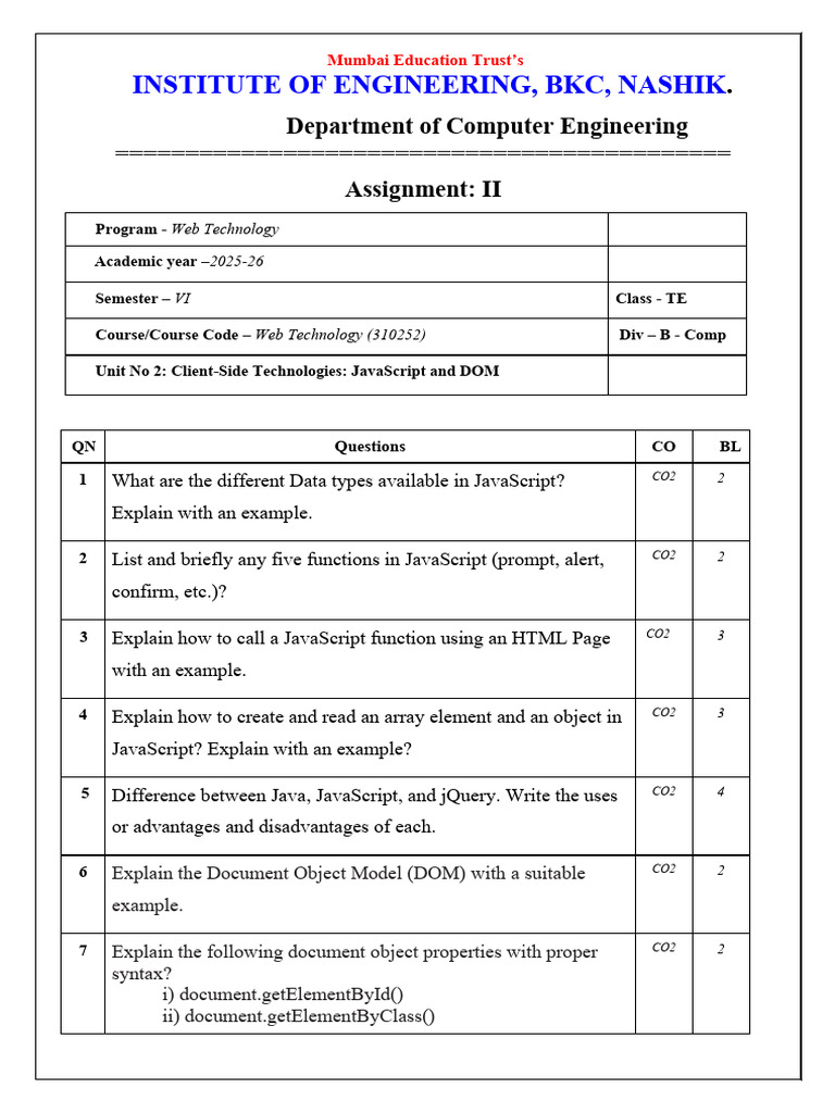 01 VP 072023012400033 | PDF | Document Object Model | Java Script
