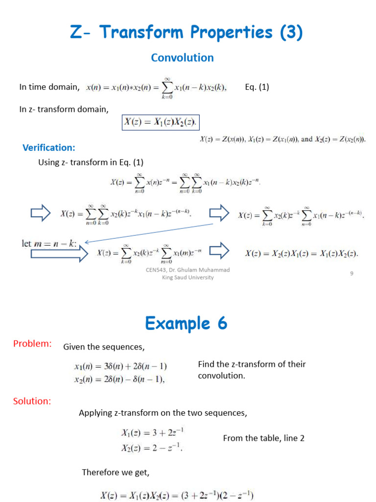 Z Transform 3 | PDF