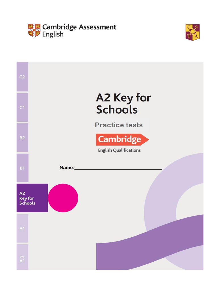 A2 Practice Tests Booklet | PDF