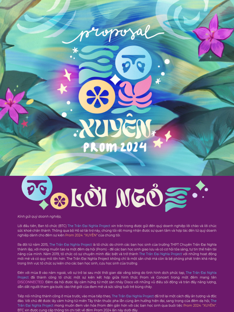 (Edited) PROPOSAL PROM XUYÊN 2024 | PDF