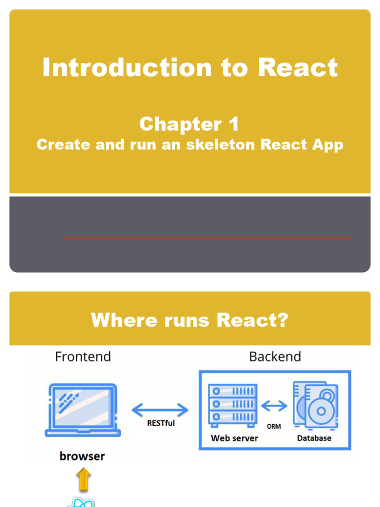 LND UT6 REACT 01 HelloWorld EN | PDF | Information Technology | World ...