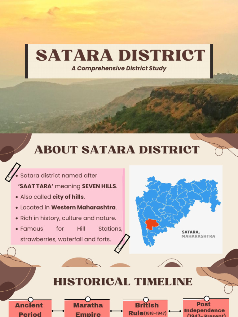 Satara - Comparative District Study (Western Maharashtra) | PDF