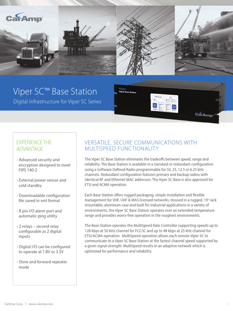 Viper SC Base Datasheet | PDF | Information And Communications ...
