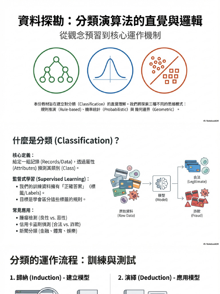 01 整理Classification Logic and Intuition | PDF