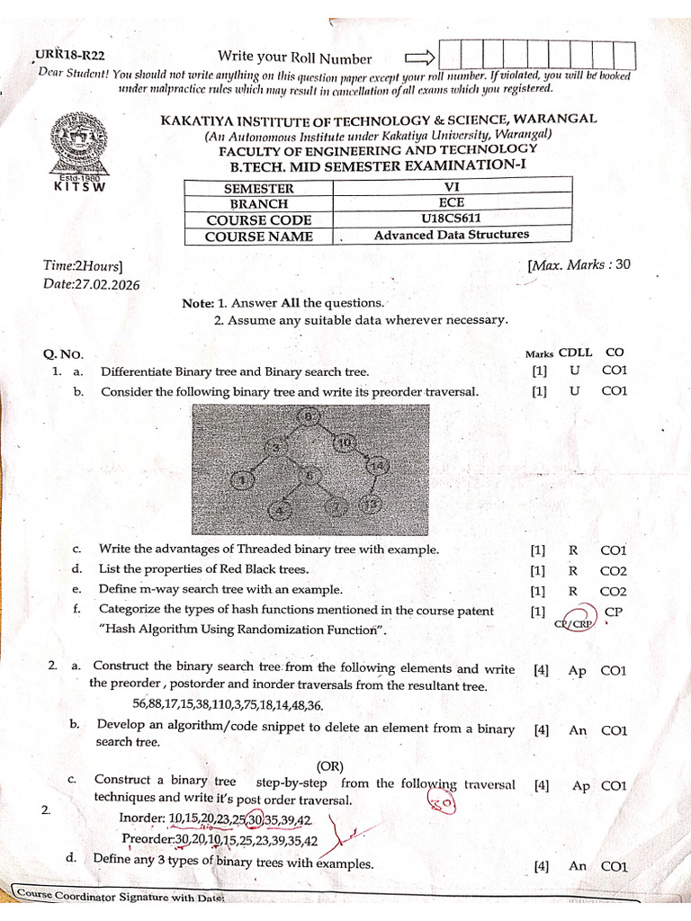 Ads Mse1 2026 Feb | PDF