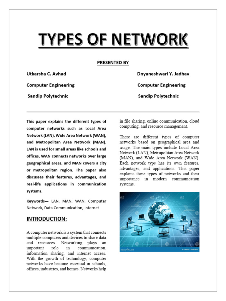 Paper Presentation | PDF | Computer Network | Local Area Network