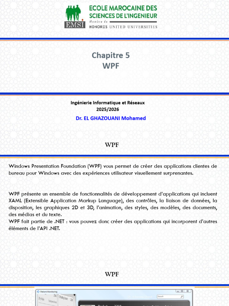 Chap5 WPF | PDF | Windows Presentation Foundation | Langage de balisage