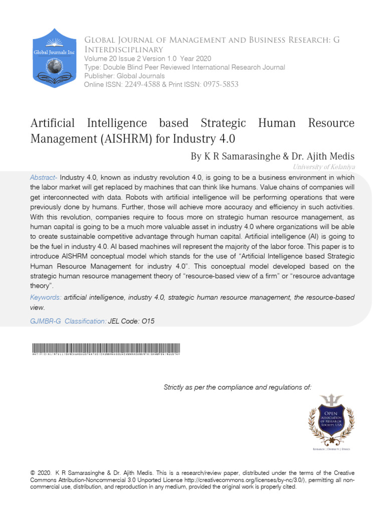 Artificial Intelligence Based Strategic | PDF | Artificial Intelligence ...