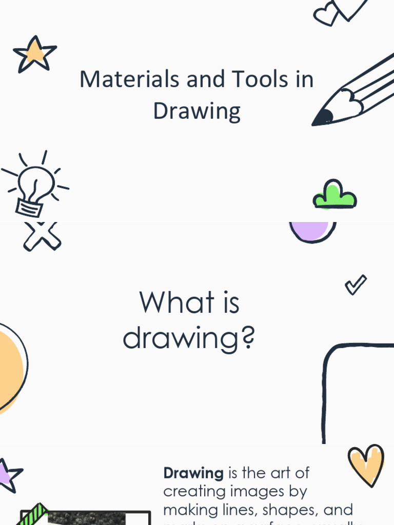 1 Materials and Tools in Drawing | PDF