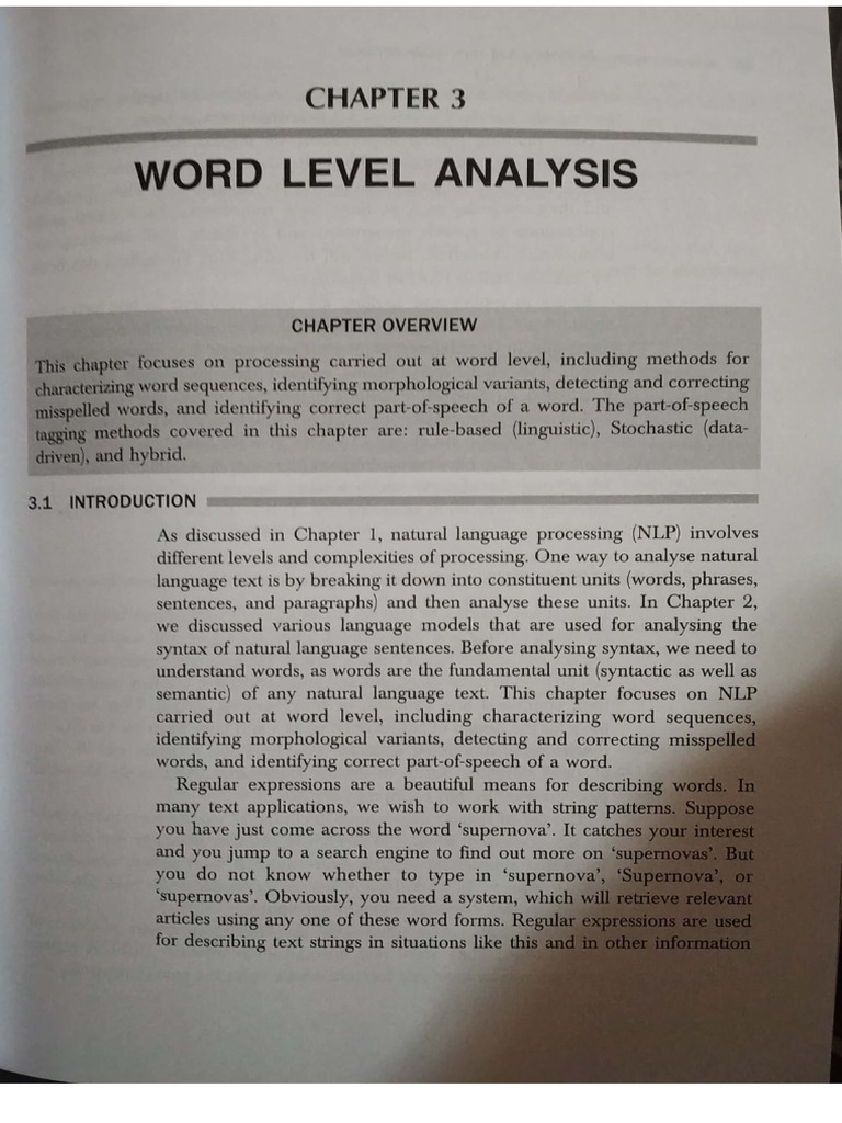 NLP Chapter 3 | PDF