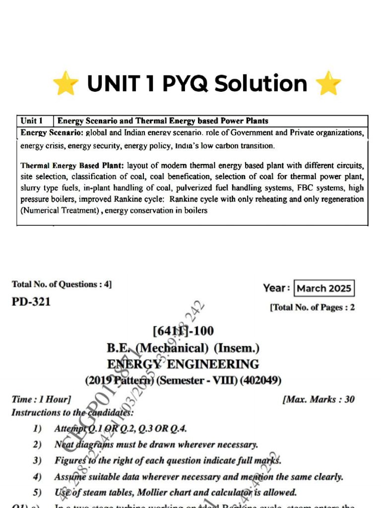 ⭐ EE Unit 1 PYQ solution ⭐ (2) | PDF
