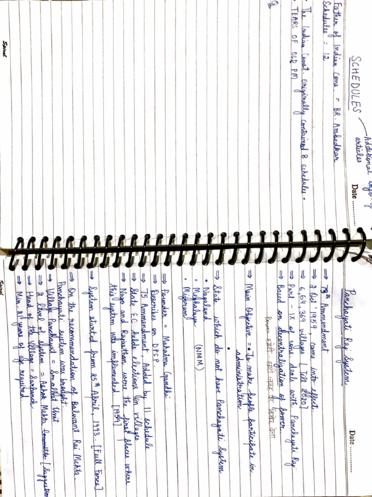 Consti Notes 2 | PDF