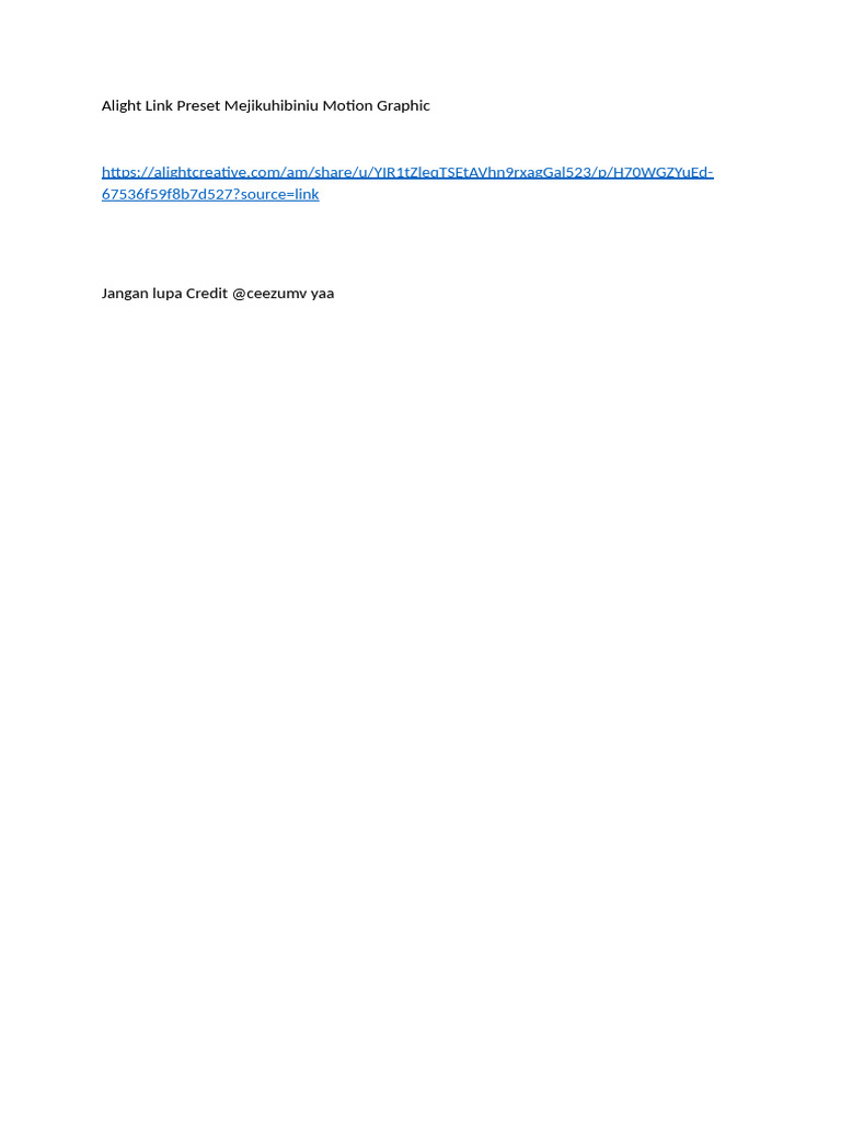 Alight Link | PDF