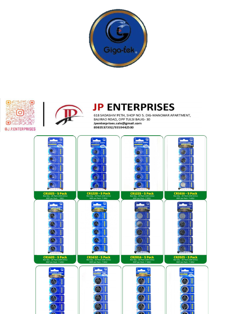 Gigatek Catalogue JPE 2026-Jan | PDF