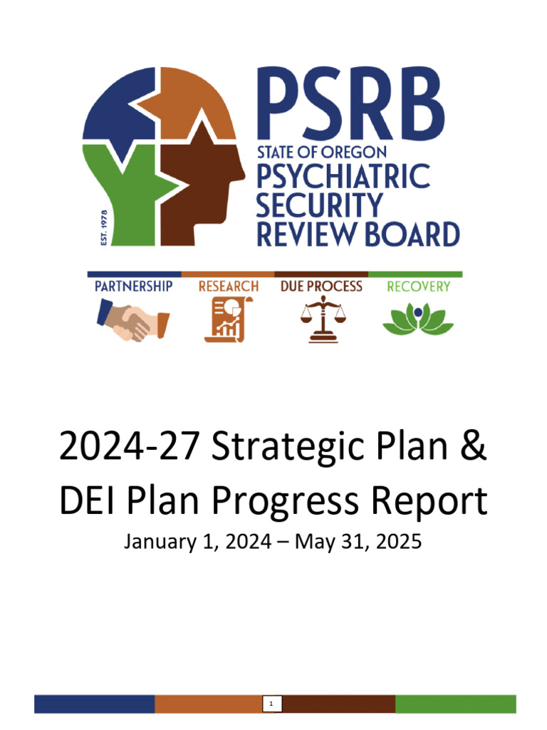 2024-25 SP - DeI Progress Report | PDF | Job Satisfaction | Performance ...