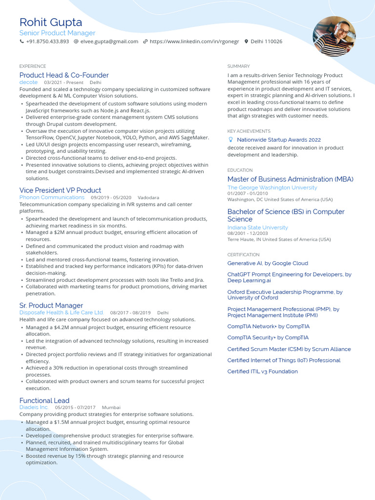 Rohit Profile (1) | PDF | Software Development Process | Project Management
