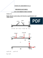 Solutions of Assignment No - 4