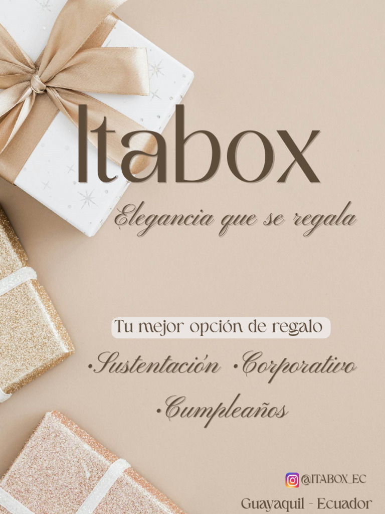 Catálogo Detalles - ITABOX | PDF