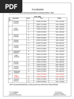 Fe Exam Schedule October 2025 - June 2026 | PDF