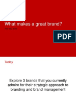 What Makes A Great Brand