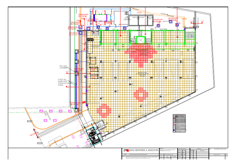 Basement New - Civil Layout - 21.08.23-Layout1 | PDF