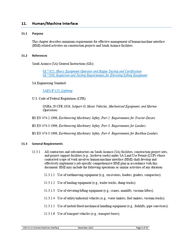 Att#03 - Part III - 11 Human-Machine Interface | PDF | Pedestrian ...