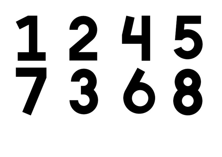 Touch Math Numbers 1-5 (1) | PDF
