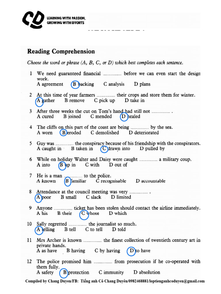 Test Yourself 3 | PDF