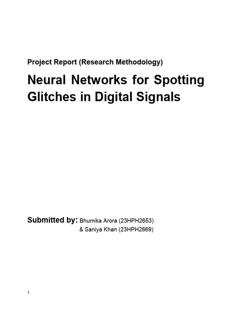 Project Report (Research Methodology) | PDF | Integrated Circuit ...